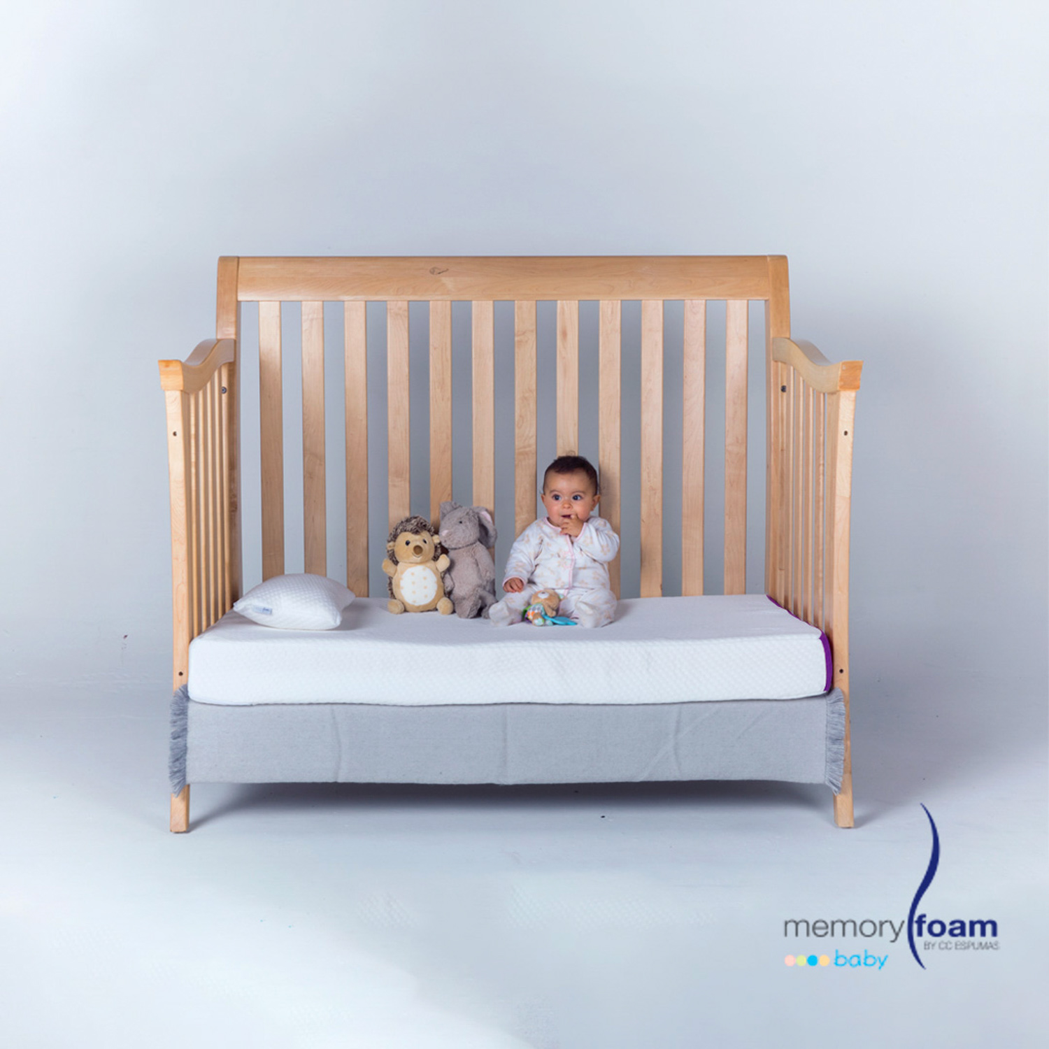 Foto 8 pulgar | Colchón Memory Foam Baby Good 120*60*15 Blanco