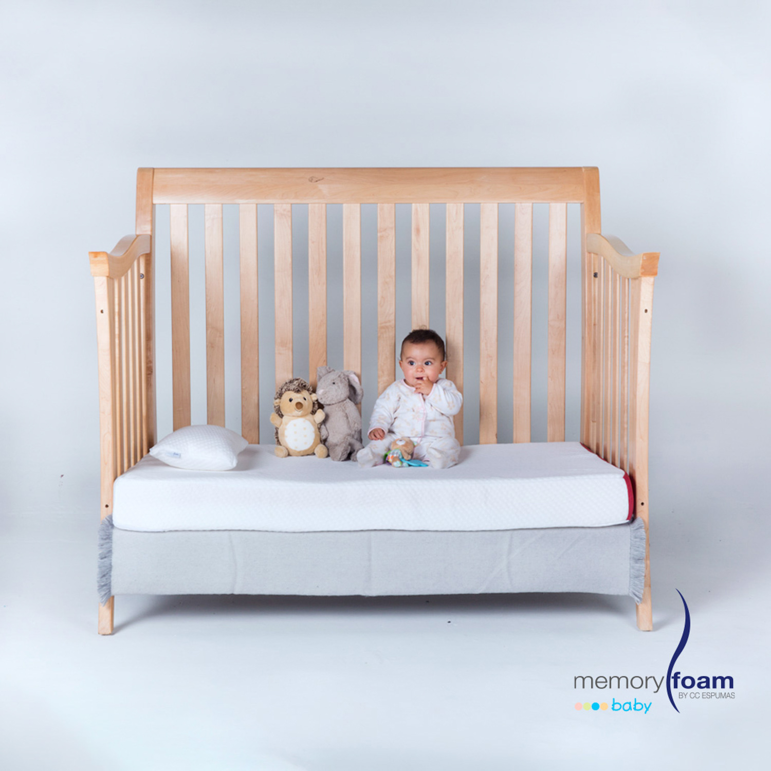 Foto 8 pulgar | Colchón Memory Foam Baby Great 120*60*12 Blanco