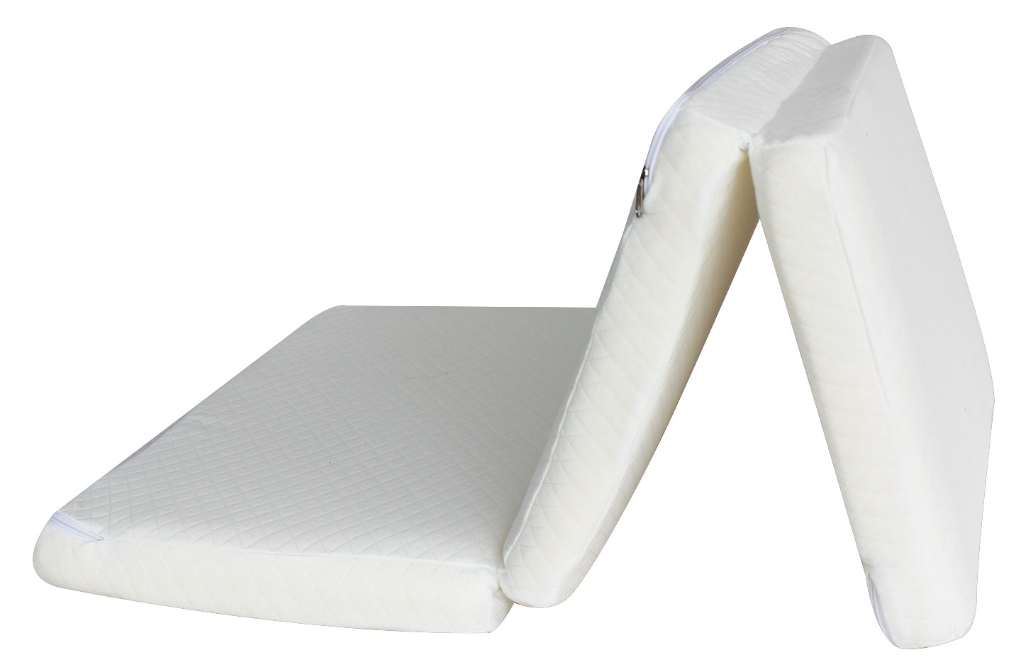 Colchón Memory Foam Cuna De Viaje Plegable Blanco