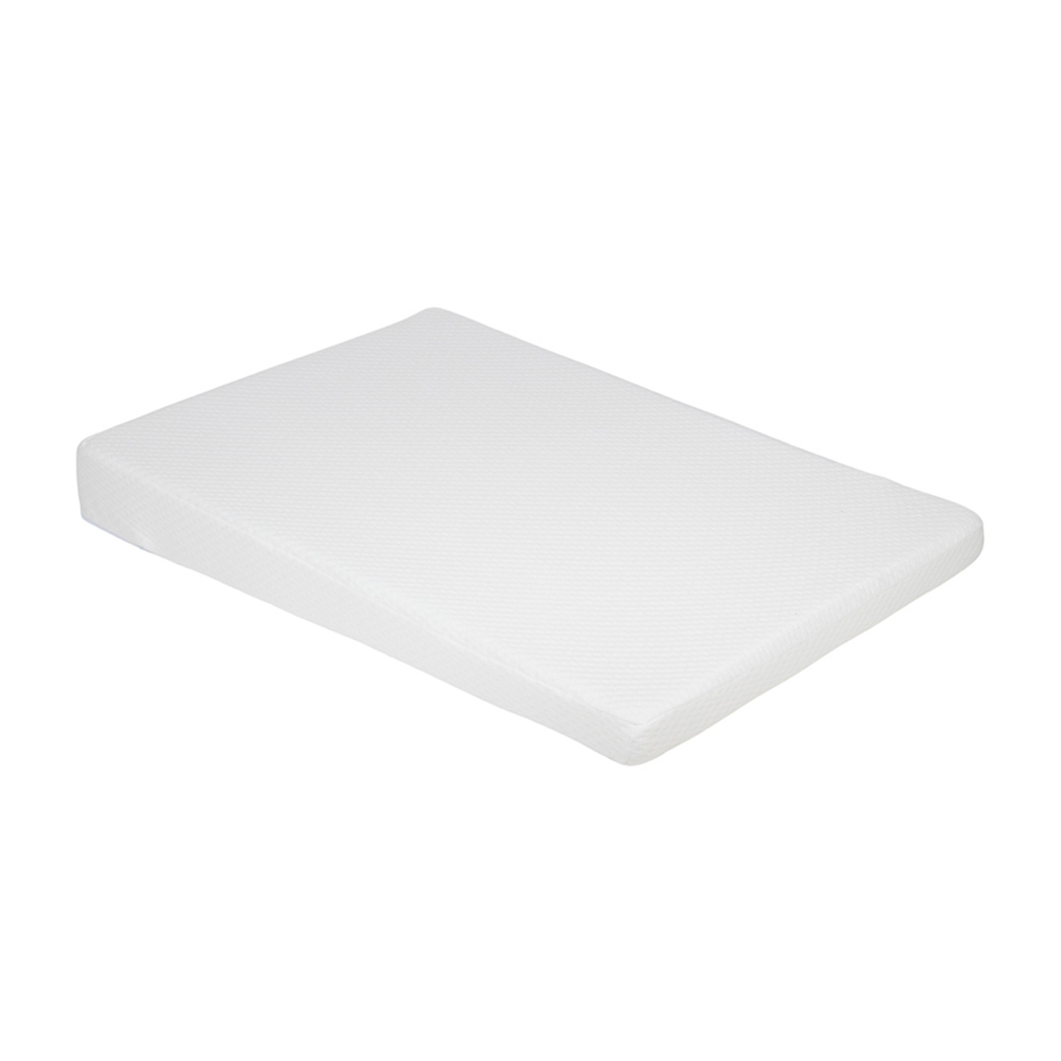 Memory Foam Colchón Antirreflujo Para Cuna De Viaje, 100 X 70 X 12 A 6 Cm, Fácil De Transportar, Firmeza Media,