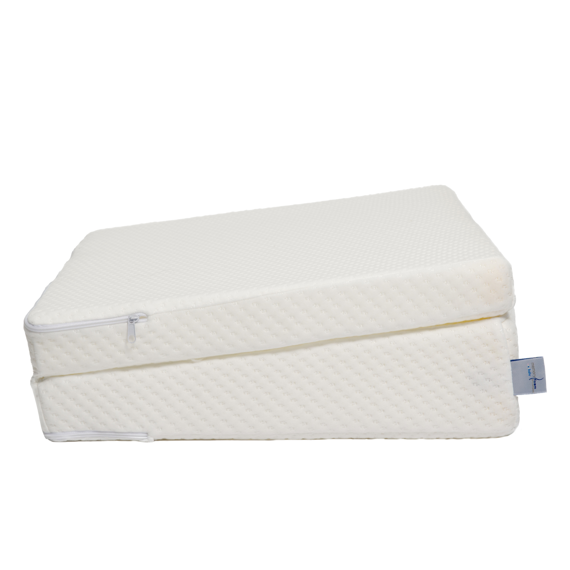 Colchón Memory Foam Antirreflujo Plegable color Blanco