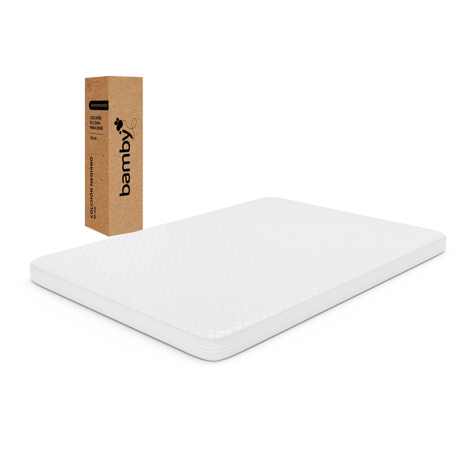 Colchón Cuna Impermeable Memory 130x70x10 Medium $1,129
