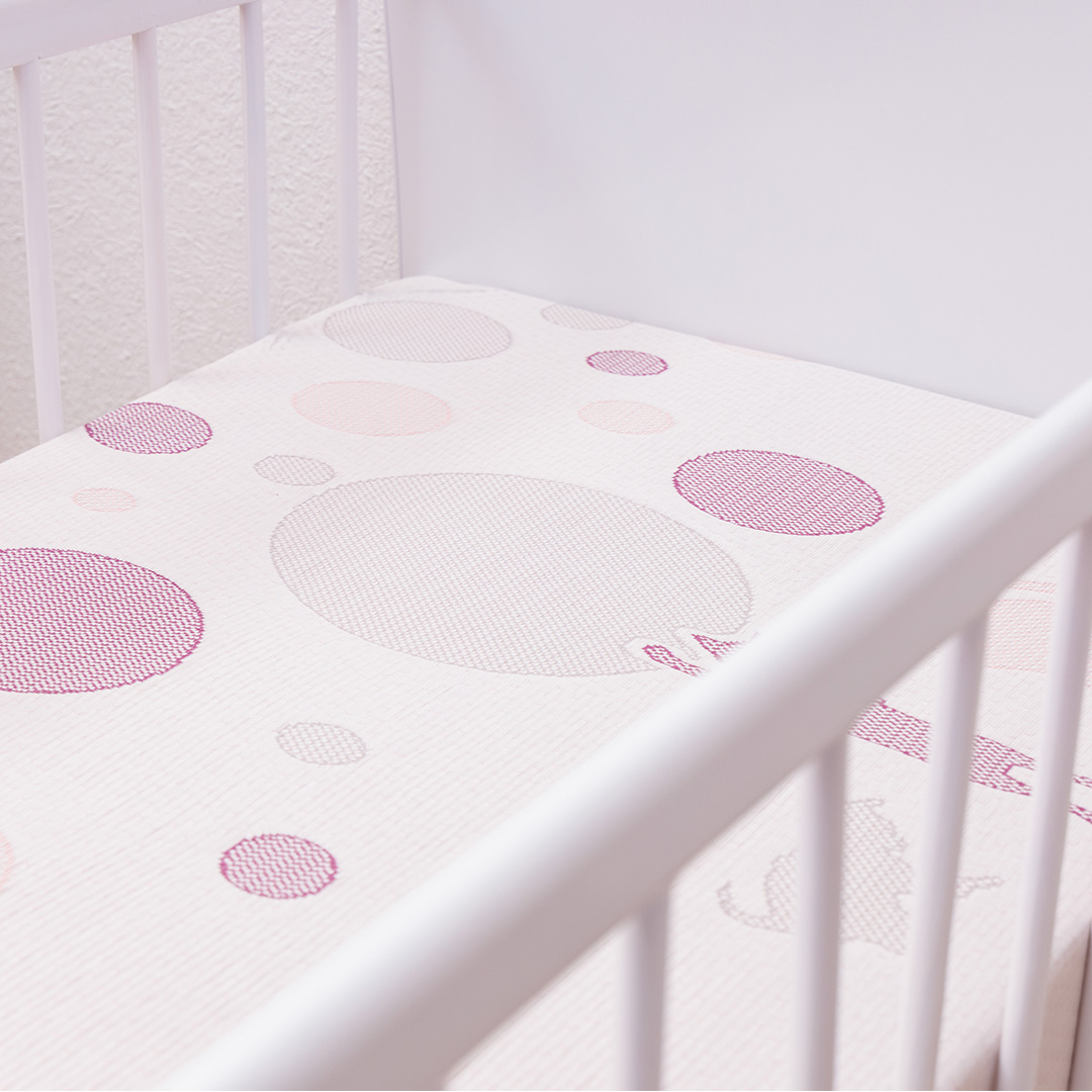 Foto 5 pulgar | Colchón para Cuna Babies And Kiddies Baby Matress 60 X 120 Rosa