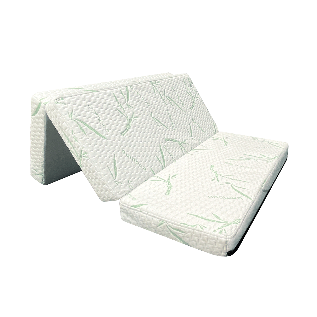 Colchón De Cuna De Viaje Plegable De Bambú 70 X 100 Cm, Funda Impermeable Y Transpirable, Hecho En México Por Col