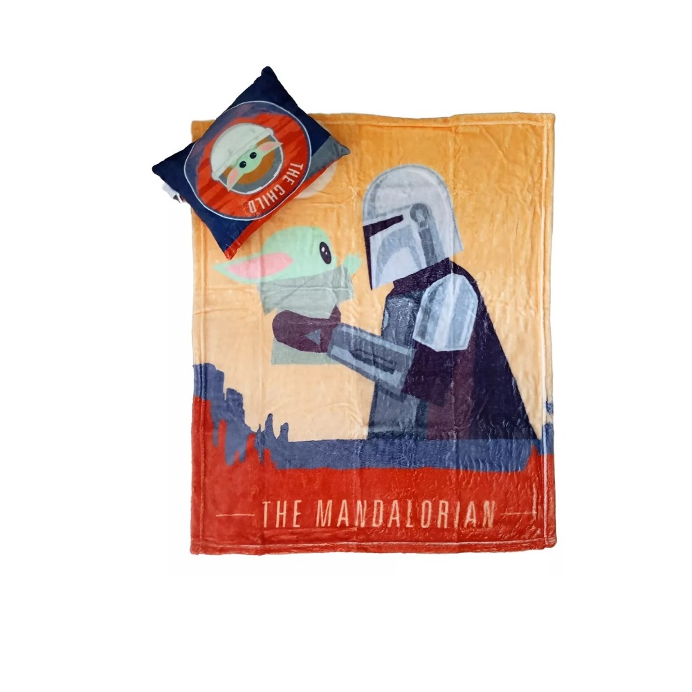 Foto 1 | Frazada + Cojin Cunero De Madalorian