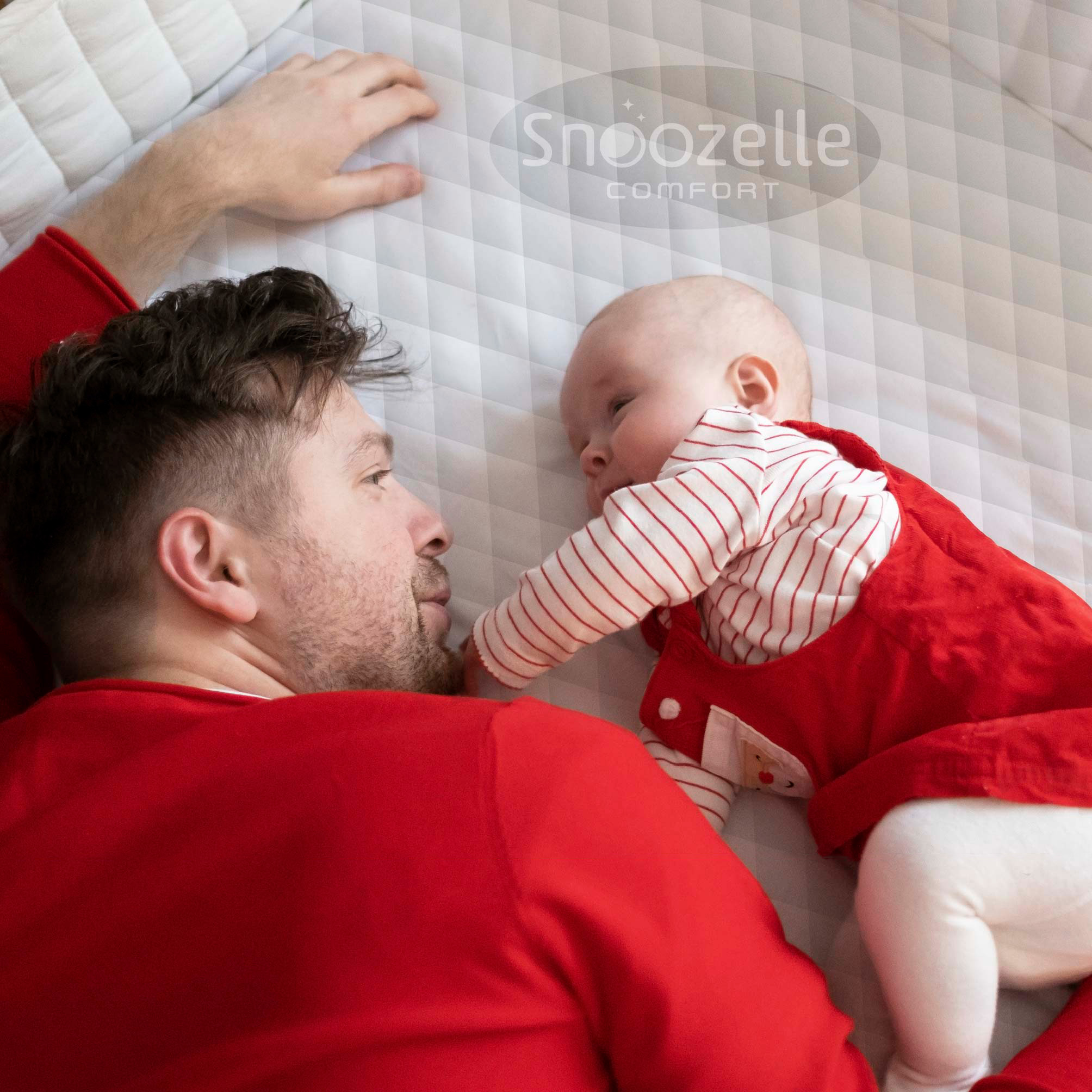 Foto 8 | Snoozelle Comfort Colchón Para Cuna, Espuma De Alta Densidad, Memory Foam, Antideslizante, Impermeable, Hipoalergénico
