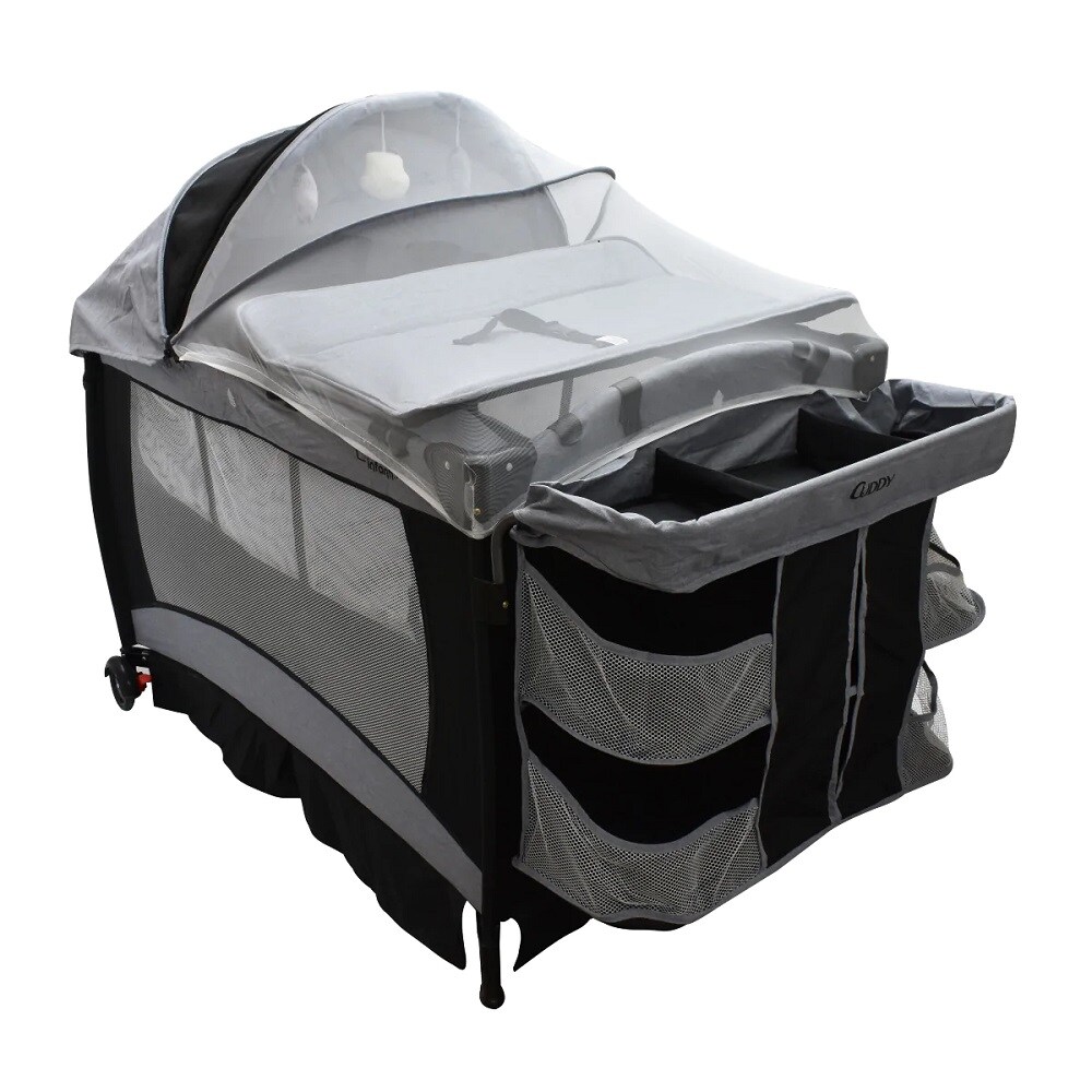 Cuna de Viaje Cuddy Infanti 23IJBP709GRY color Gris $3,799