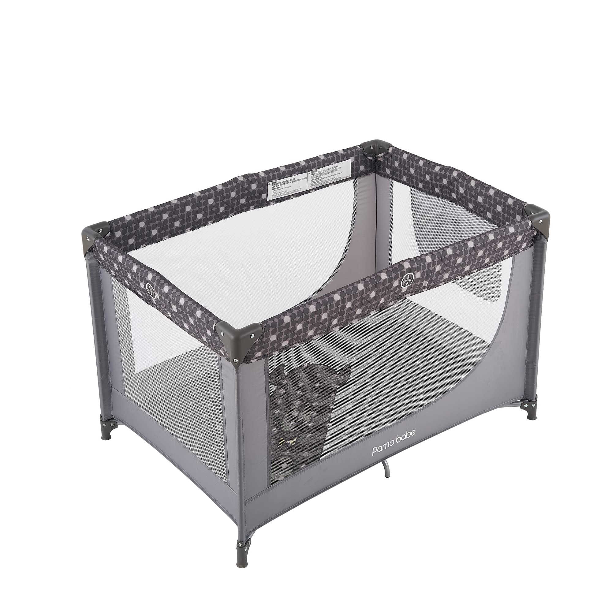 Foto 3 | Cuna Portátil Pamo Babe Baby Playpen Con Colchón Y Bolsa De Transporte - Venta Internacional.