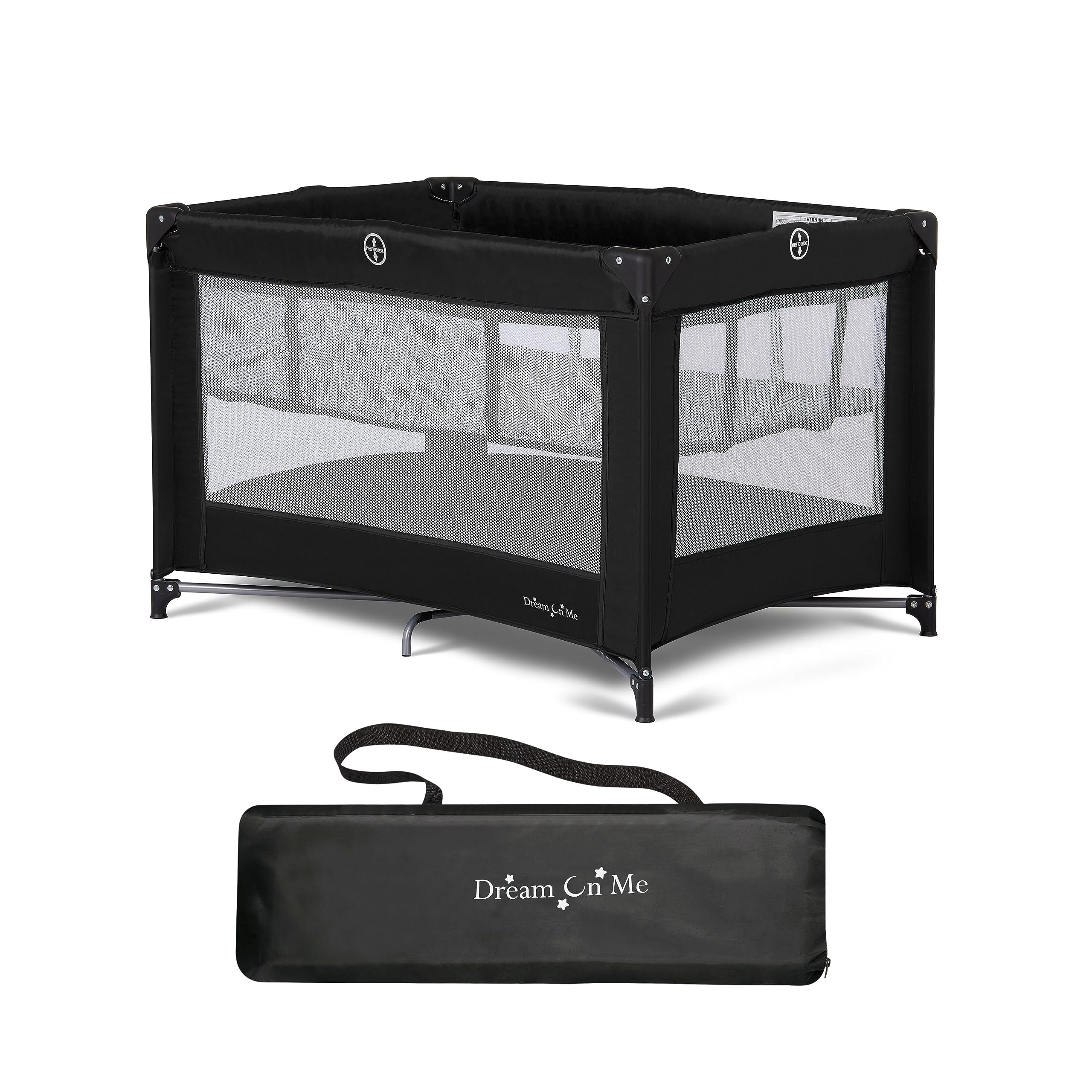 Playard Portátil Dream On Me Zazzy Con Capazo Y Colchón - Venta Internacional. $2,689