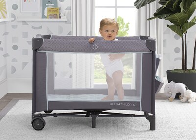 Foto 2 | Baby Play Yard Delta Children Lx Deluxe Eclipse Portátil - Venta Internacional.