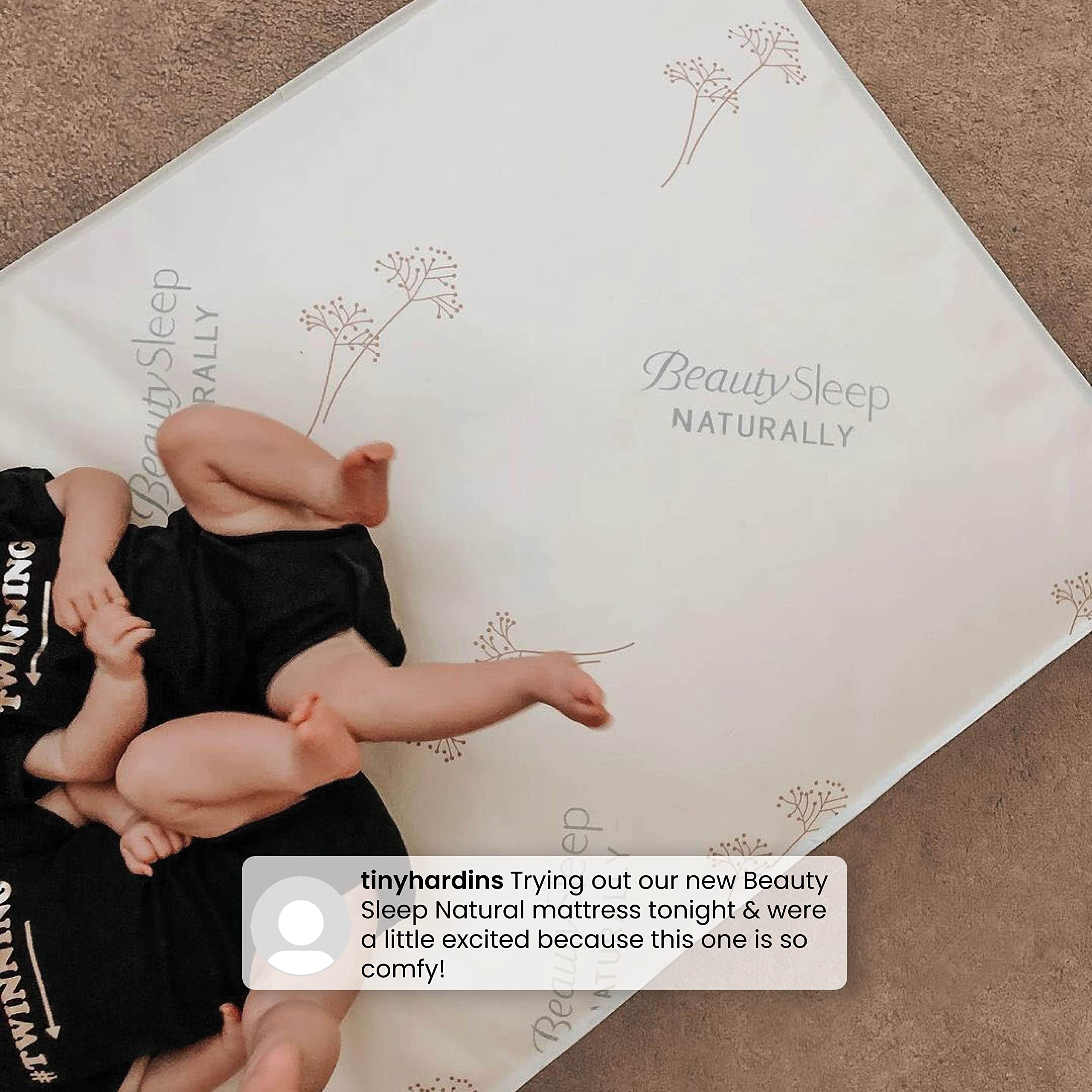 Foto 6 | Colchón para Cuna Simmons Kids Slumbertime Naturally - Venta Internacional
