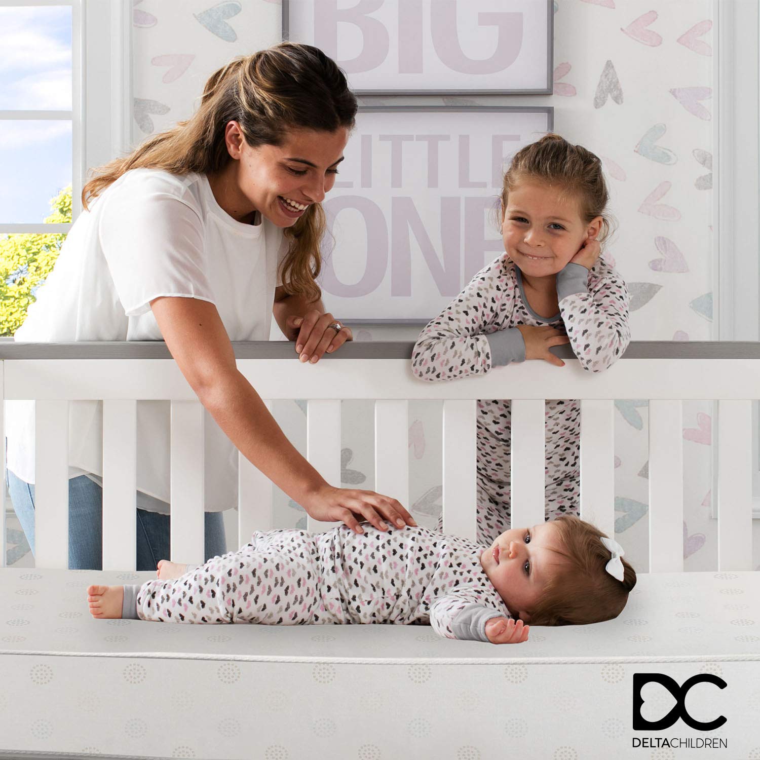 Foto 6 | Colchón Para Cunas Y Niños Pequeños Delta Children Twinkle Stars - Venta Internacional.