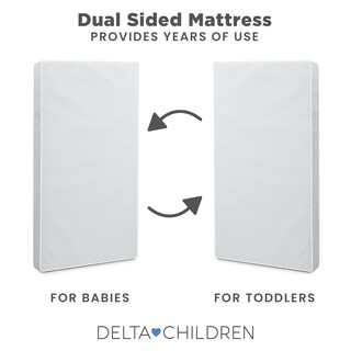 Foto 6 | Colchón Para Cunas Y Niños Pequeños Delta Children Twinkle Stars - Venta Internacional.
