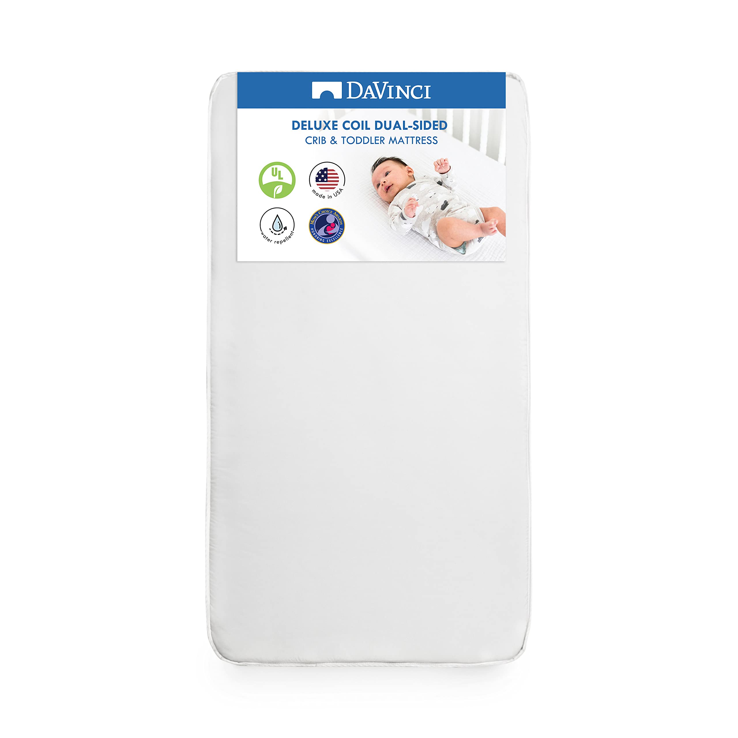 Foto 2 pulgar | Colchón Davinci Deluxe Coil Doble Cara para Cuna  - Venta Internacional