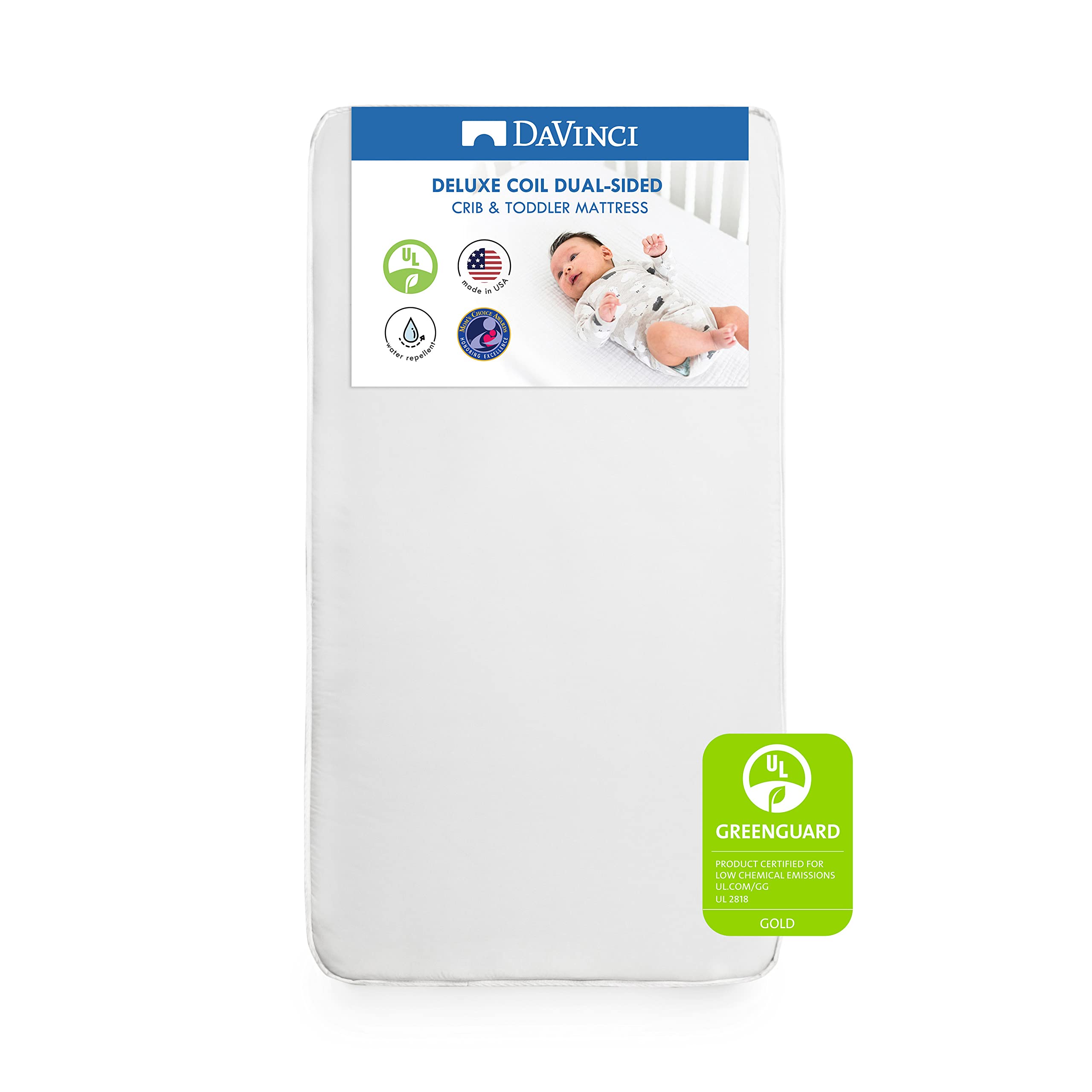 Foto 2 | Colchón Davinci Deluxe Coil Doble Cara para Cuna  - Venta Internacional