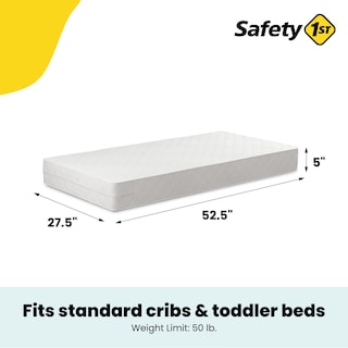 Foto 5 | Colchón Para Cunas Y Niños Pequeños Safety 1st Heavenly Dreams Deluxe - Venta Internacional.