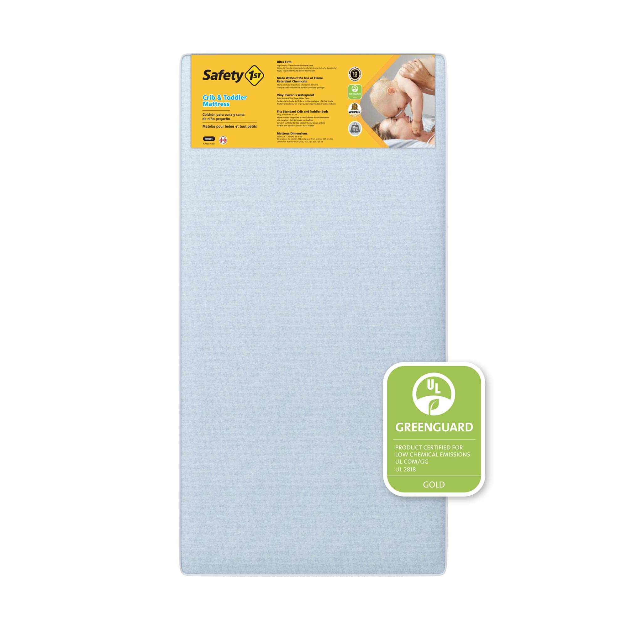 Colchón para Cuna y Cama para Niños Safety 1st Heavenly Dreams - Venta Internacional