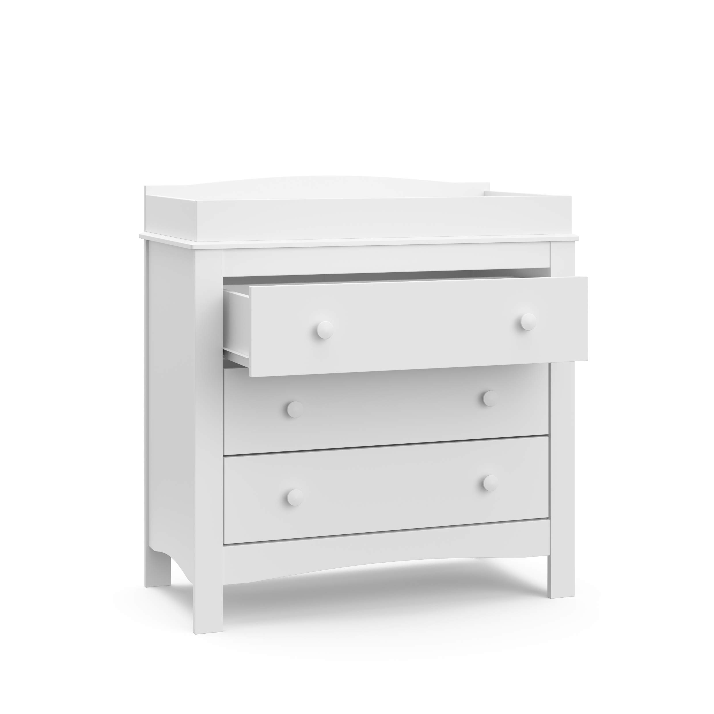 Foto 5 | Cómoda Con Cambiador Graco Noah Con 3 Cajones, Color Blanco - Venta Internacional.