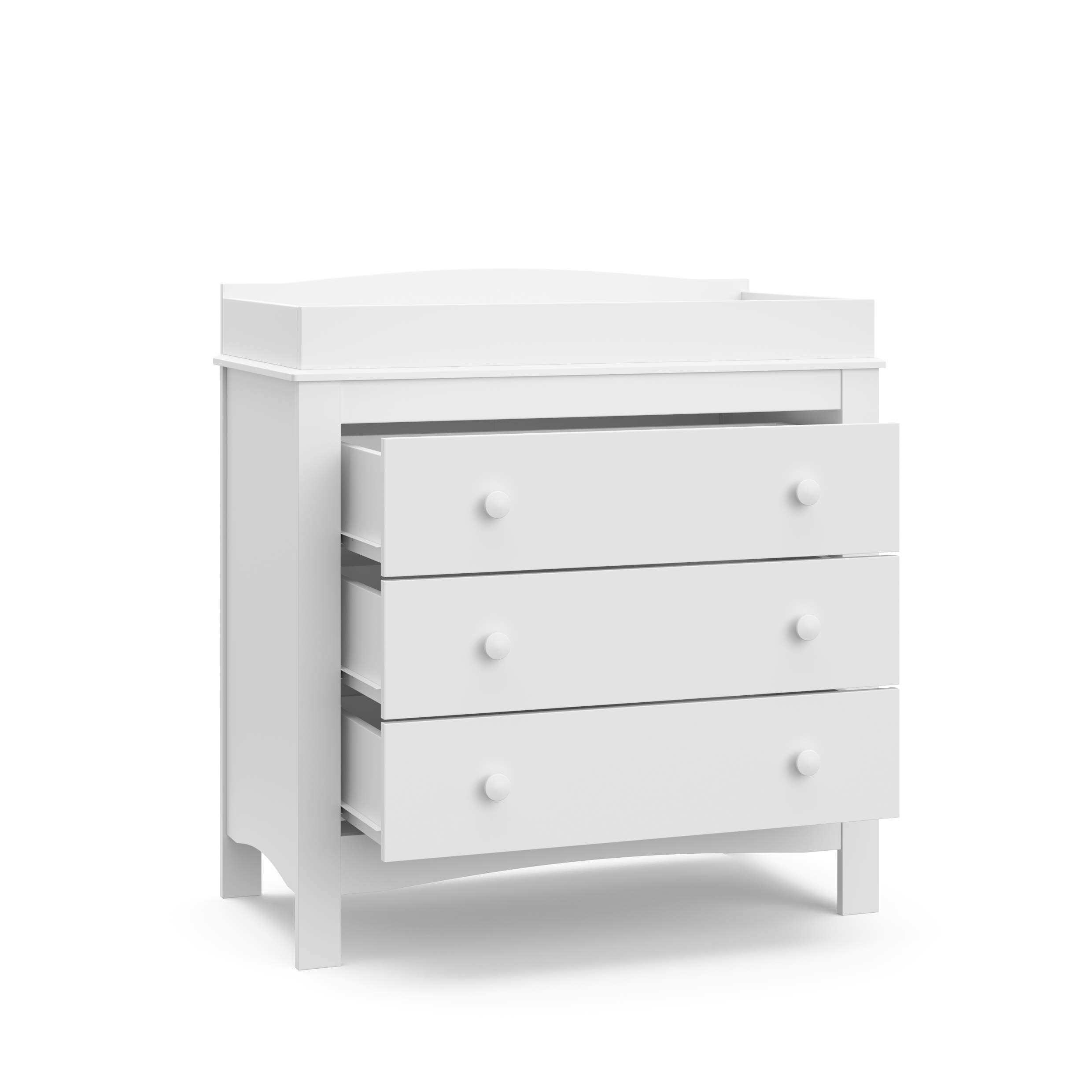 Foto 6 | Cómoda Con Cambiador Graco Noah Con 3 Cajones, Color Blanco - Venta Internacional.
