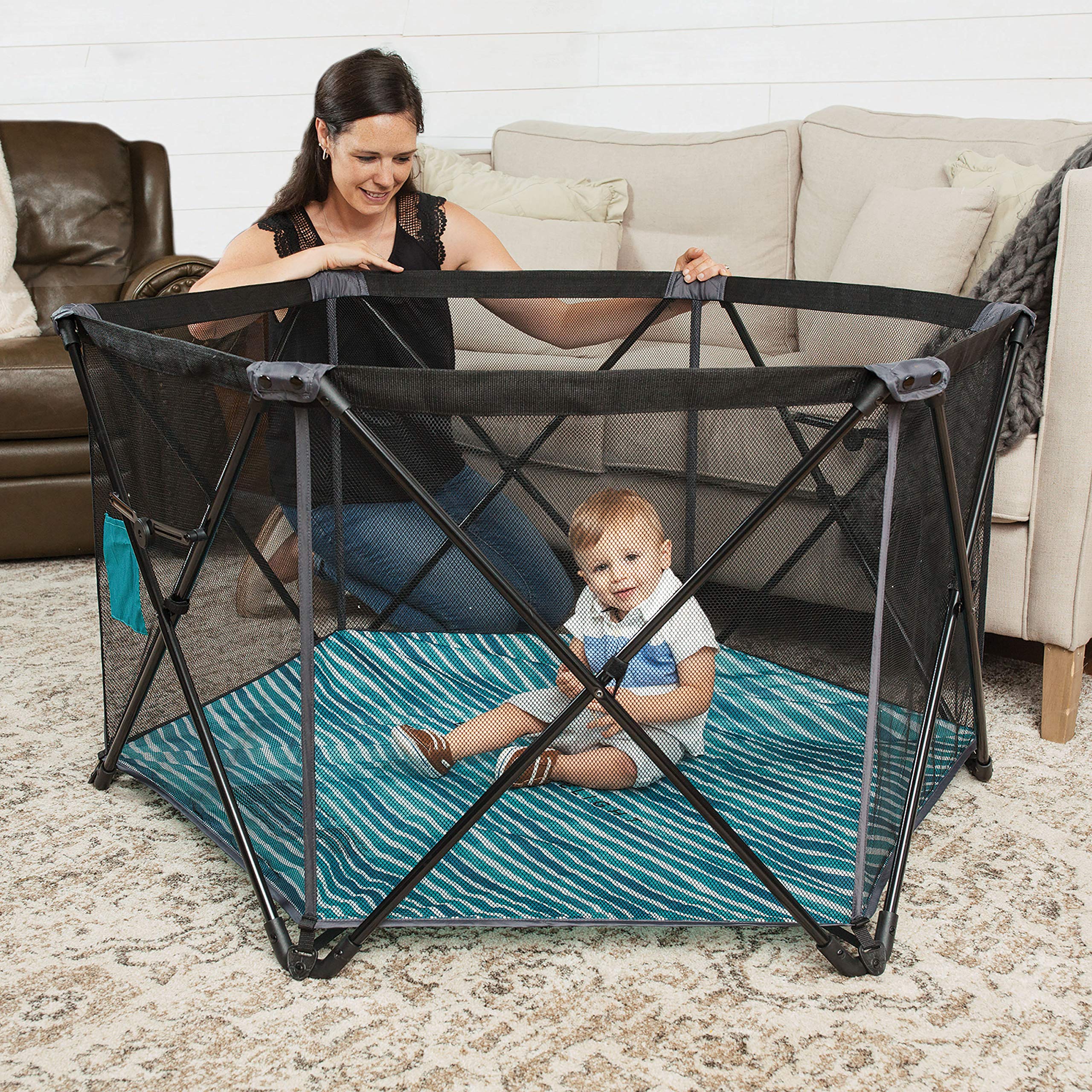 Foto 7 pulgar | Playard Portátil Baby Delight Go With Me Eclipse Con Toldo - Venta Internacional.