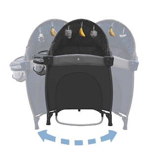 Foto 3 | Cuna Pack & Play Bebesit Traveler Gris