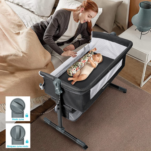 Foto 4 | Cuna con Ruedas para Bebé