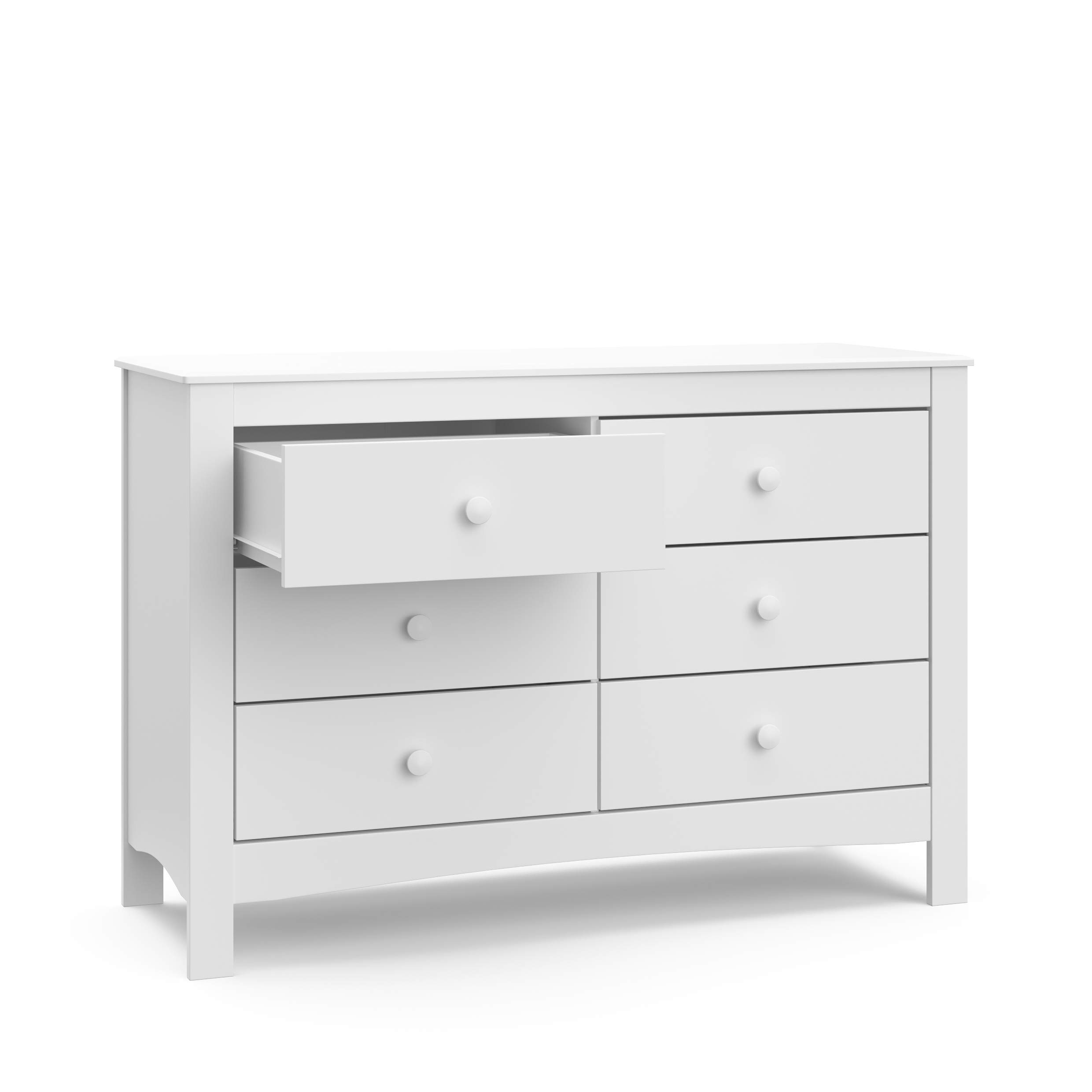 Foto 6 pulgar | Cómoda Doble Noah De 6 Cajones De Dresser Graco, Blanca, Para Niños - Venta Internacional.