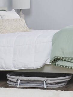 Foto 5 | Cuna Infantil Regalo Baby Basics™ Portátil Gris Con Relleno Acolchado - Venta Internacional.
