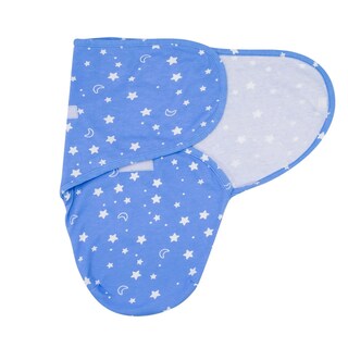 Foto 3 | Manta Envolvente Recién Nacido Baby Mink Baby Roll Azul