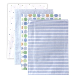 Foto 1 | Mantas De Recepción Luvable Friends, Unisex, De Algodón Para Bebés, Color Azul - Venta Internacional.