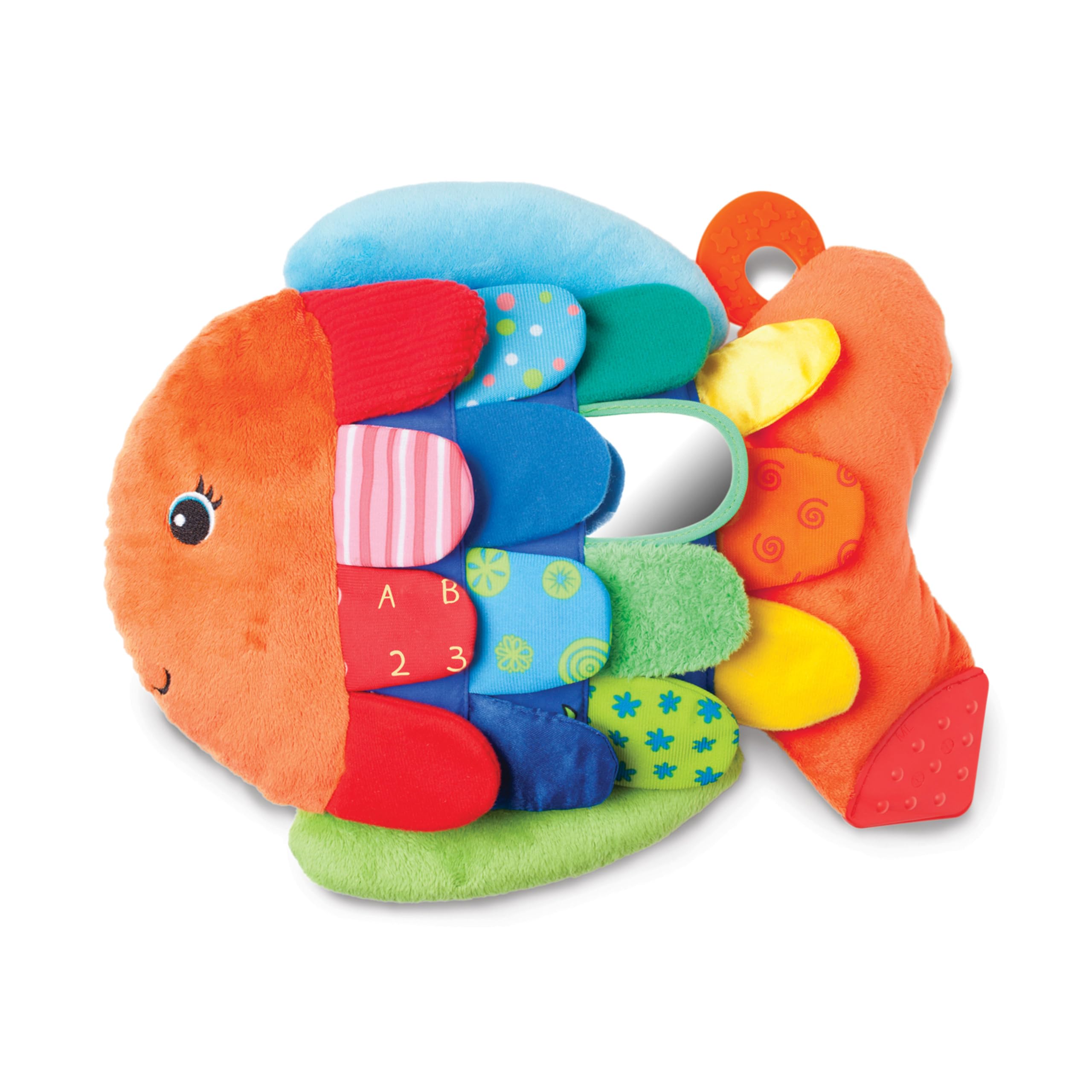 Foto 2 pulgar | Peluche Para Bebés Melissa & Doug Flip Fish Sensory Tummy Time - Venta Internacional.
