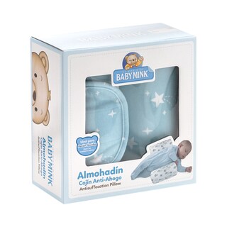 Foto 4 | Cojín Antivuelco para Bebé Baby Mink BM300 Azul