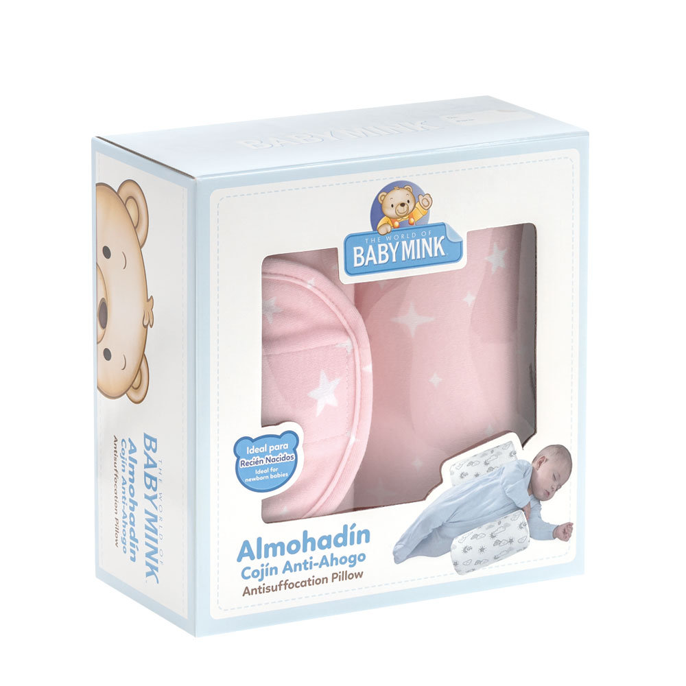 Foto 5 pulgar | Chojín Antivuelco Baby Mink Bm300 Rosa