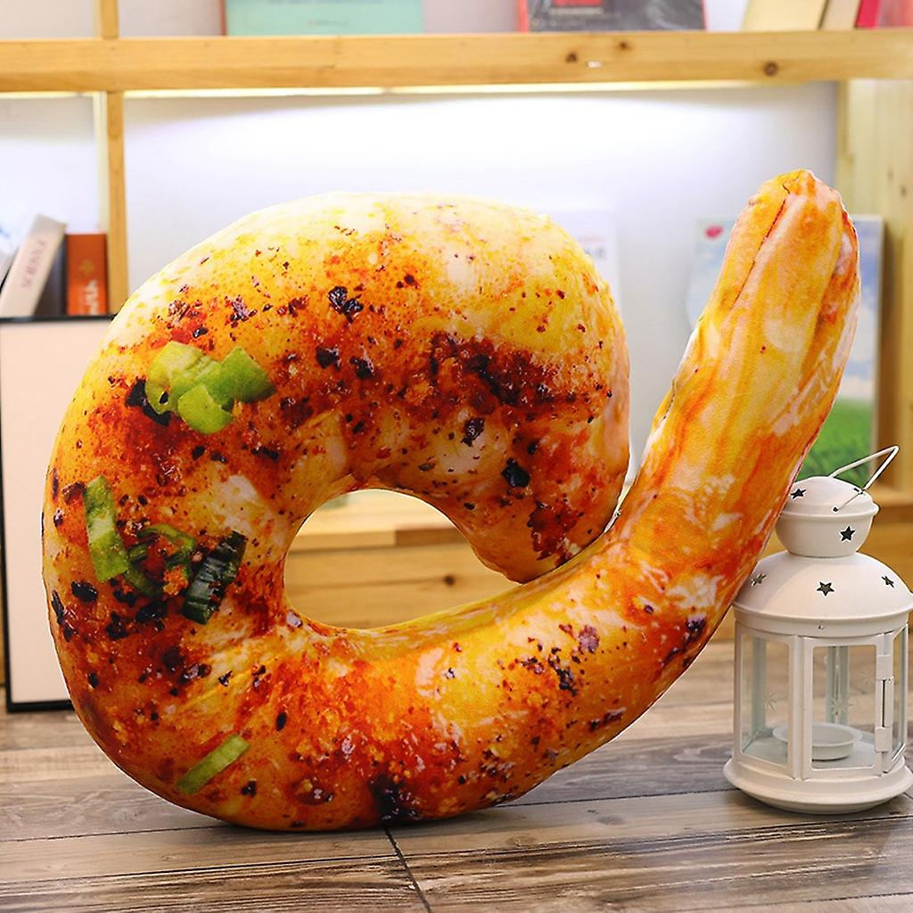 Foto 3 pulgar | Almohada De Viaje Huoguo Fun Shrimp Sponge Reposacabezas En Forma De U - Venta Internacional.