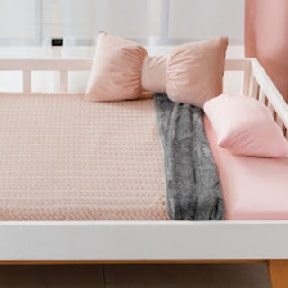 Foto 3 | Cobertor Siberia Con Borrega Bebe Rosa 100 X 74cm