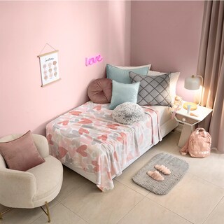 Foto 1 | Cobertor Ligero Frazada Love Vianney Beige