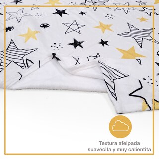 Foto 2 | Cobija Afelpada Yellow Star