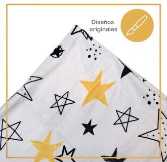 Foto 4 | Cobija Afelpada Yellow Star