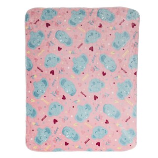 Foto 3 | Cobertor Doble Vista Baby Mink Bm33b Rosa Caricia (100x 80 Cm)