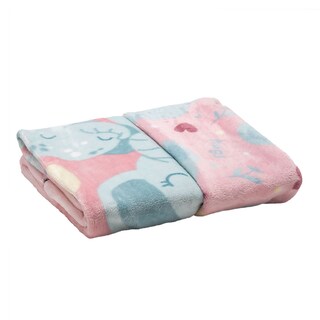 Foto 4 | Cobertor Doble Vista Baby Mink Bm33b Rosa Caricia (100x 80 Cm)