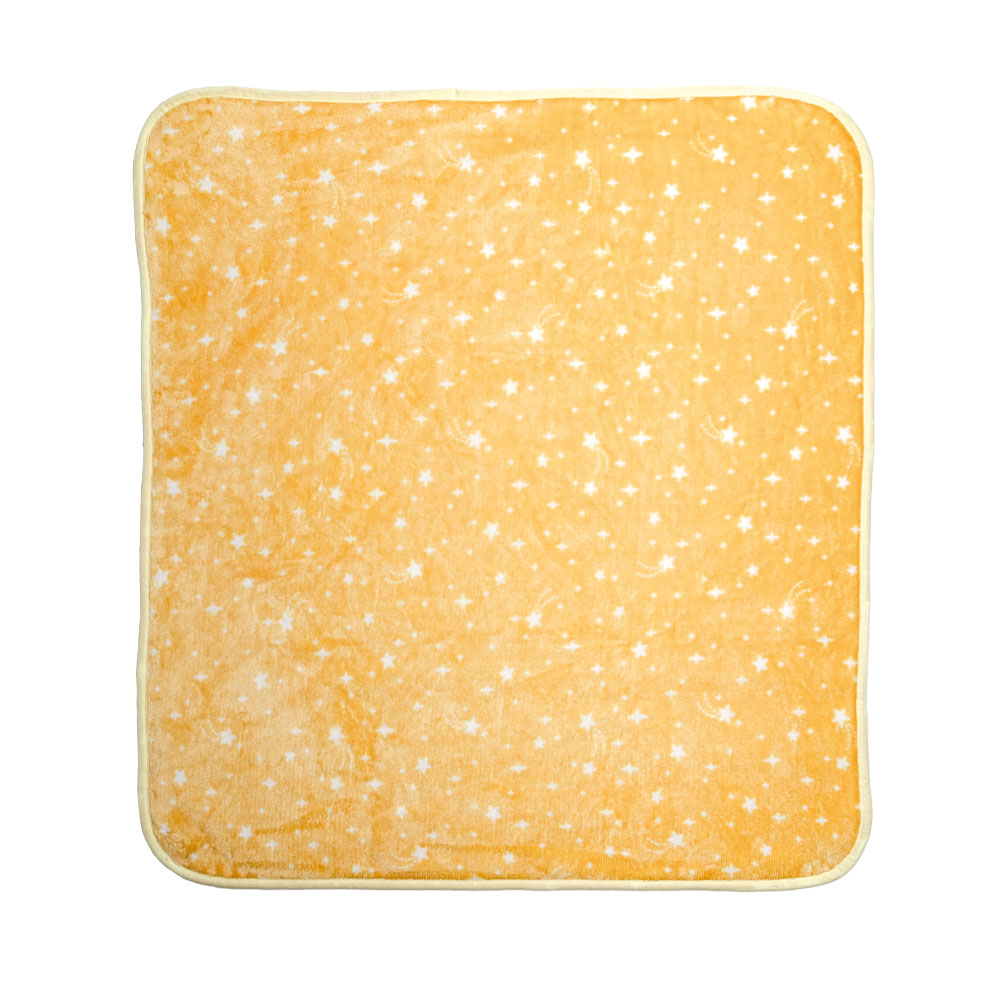 Foto 3 pulgar | Cobertor Con Borrega Baby Bombón Baby Mink Bm187 Amarillo (100 X 80 Cm)