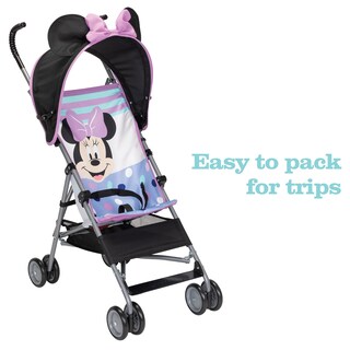 Foto 3 | Paraguas Para Cochecito Disney Baby Hide & Seek Con Toldo 3d Con Diseño De Mickey - Venta Internacional.