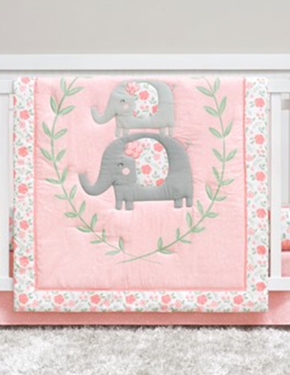 Foto 1 | Set De Cuna Bebé Cuddle Time Rosa Cu229289hk