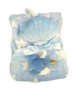 Foto 1 | Cobija de Estrellas Baby Room con Juguete Musical Azul