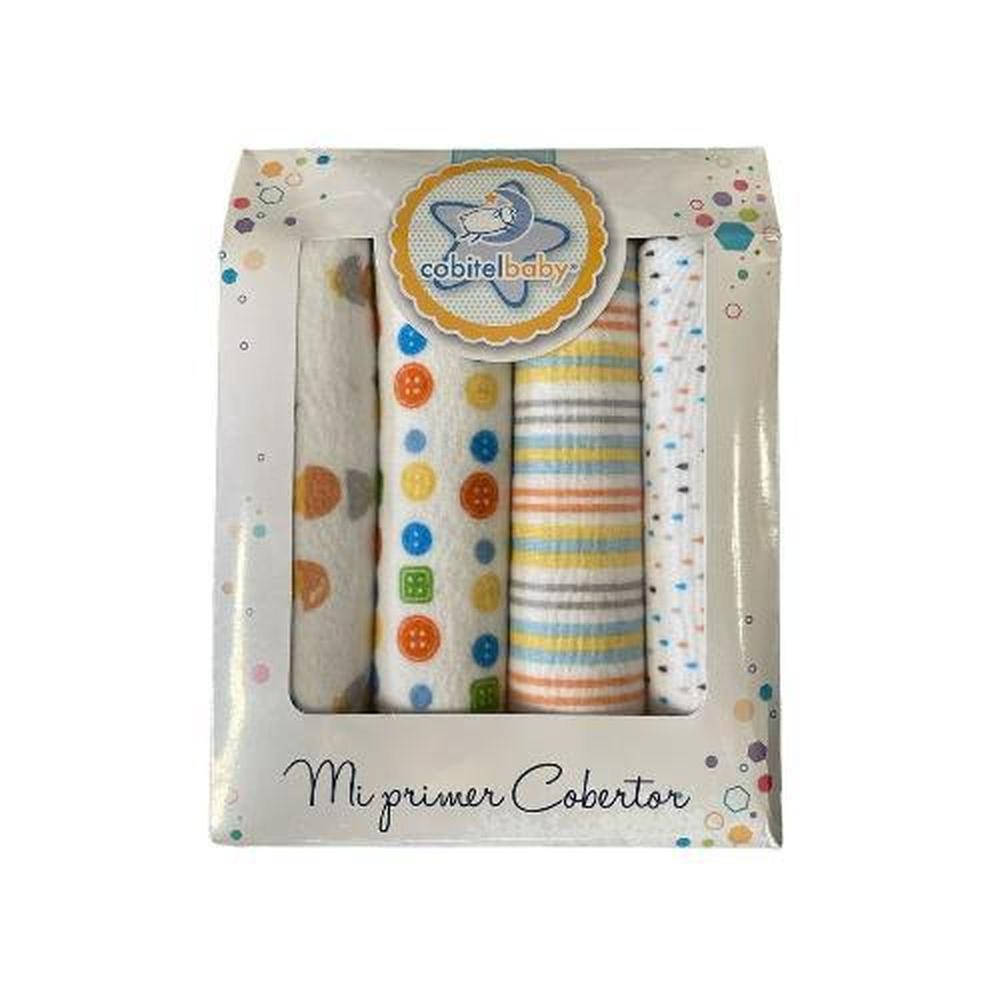 Foto 3 pulgar | Frazada Cobitel Baby 4 Pzs