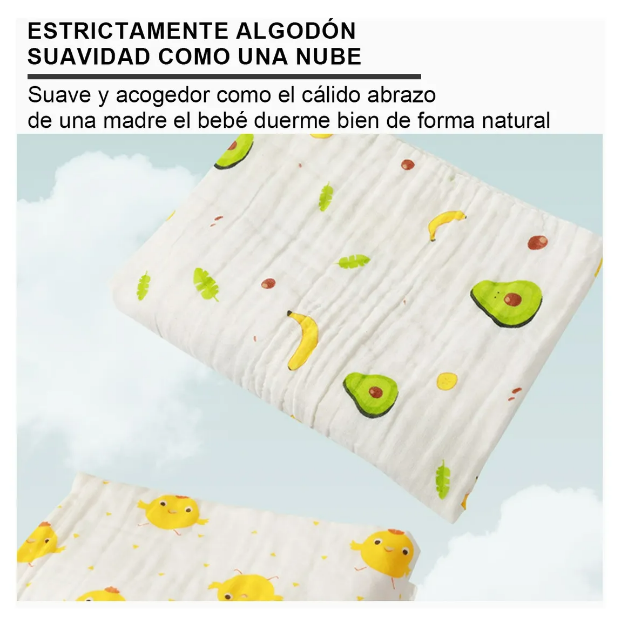 Foto 4 | Muselina de Algodón Xtellar