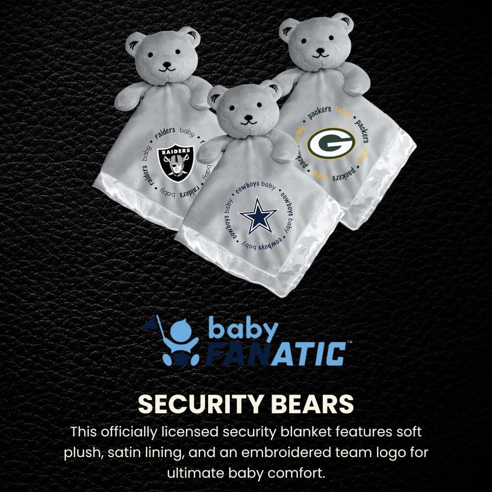 Foto 3 pulgar | Manta Security Bear Fanatic Nfl Cleveland Browns Para Bebés - Venta Internacional.