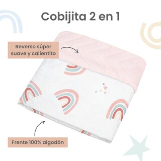 Foto 3 | Cobija Nap Arcoris Love Para Bebé Ideal Para Cuna