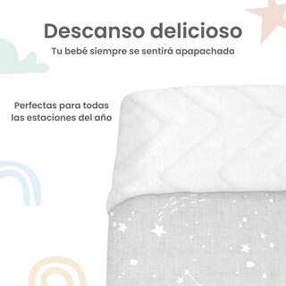 Foto 4 | Cobija Nap Constelaciones Para Bebé Ideal Para Cuna
