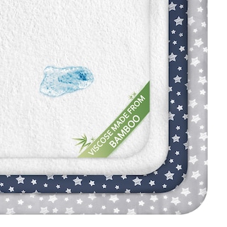 Foto 1 | Set De Sábanas Para Cuna Y Protector De Colchón Impermeable Para Cuna - Venta Internacional.